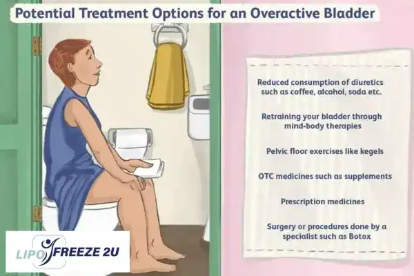 image of woman on toilet because of an overactive bladder Rayleigh