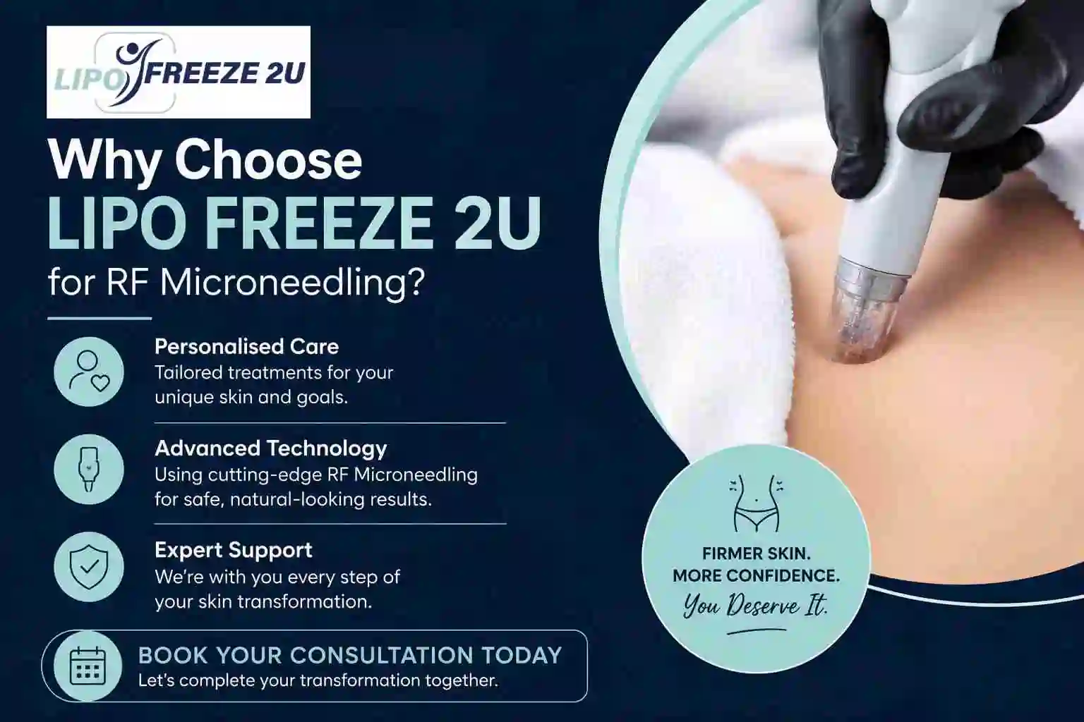 Why Choose LIPO FREEZE 2U for RF Microneedling Rayleigh?